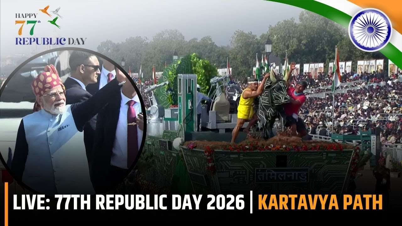 LIVE from Kartavya Path: India marks 77th Republic Day | Part 3