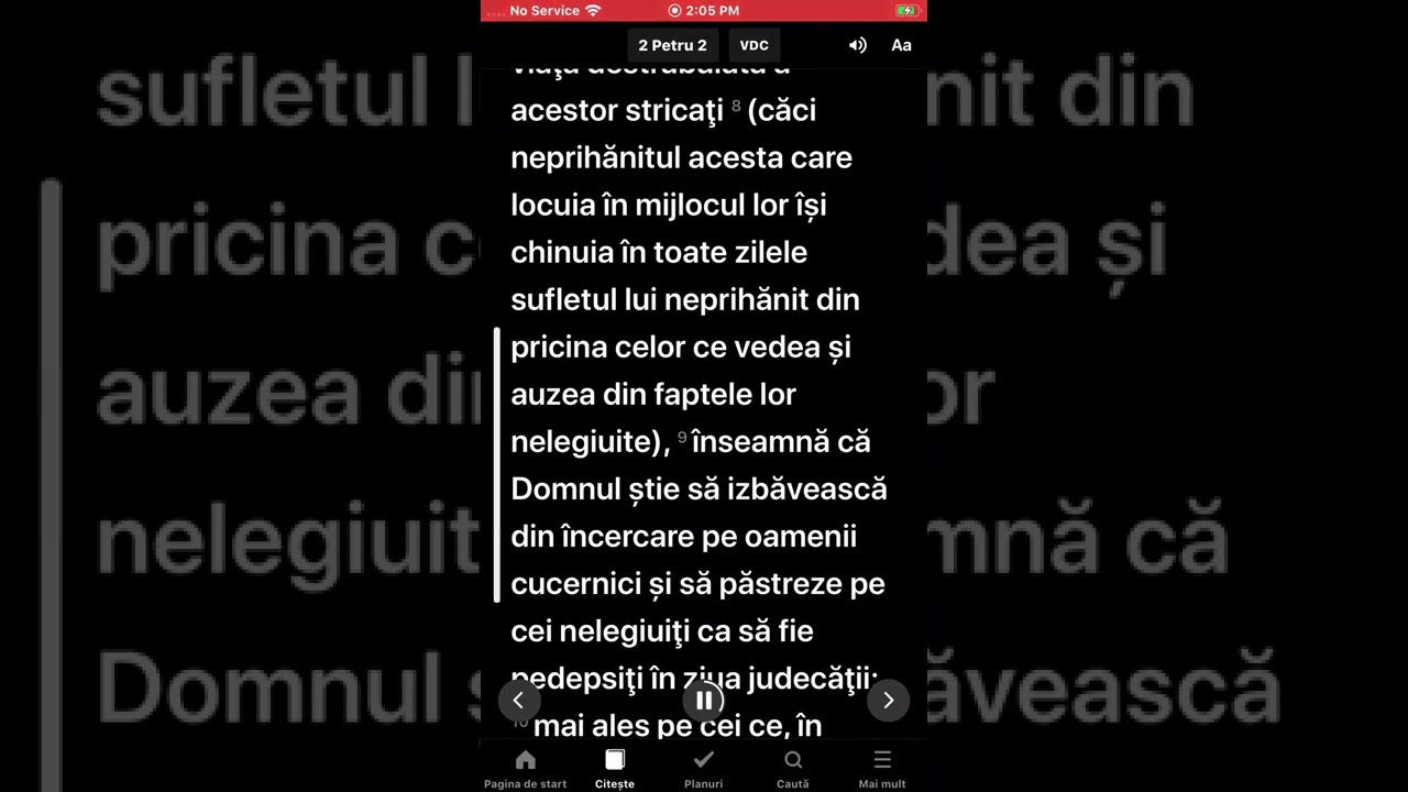 22  2Petru - Noul Testament (cartea complecta audio)  BIBLIA ROMANA AUDIO cu text de urmarire