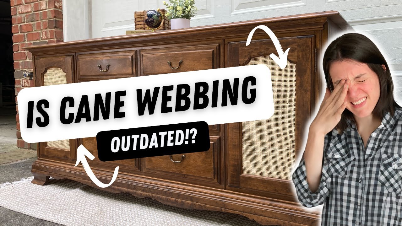 Is Rattan Cane Webbing Outdated? | | Vintage Furniture Finds