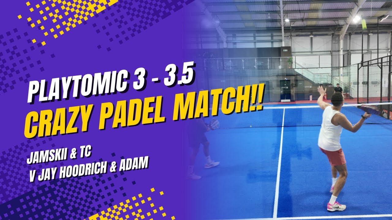 🎾 CRAZIEST PADEL GAME EVER! | Down to the Wire 🔥  | Level 3 - 3.5 Playtomic