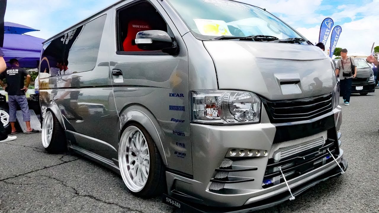 (4K)200 HIACE SR20DET Engine of S14 SILVIA SIL-ACE - シルエース・シルビアエンジン搭載のカスタムハイエース