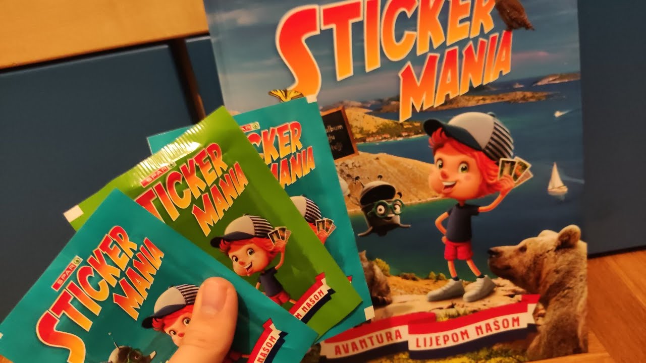 Stickermania avantura Lijepom Našom STIGLA JE U SPAR *NOVO*