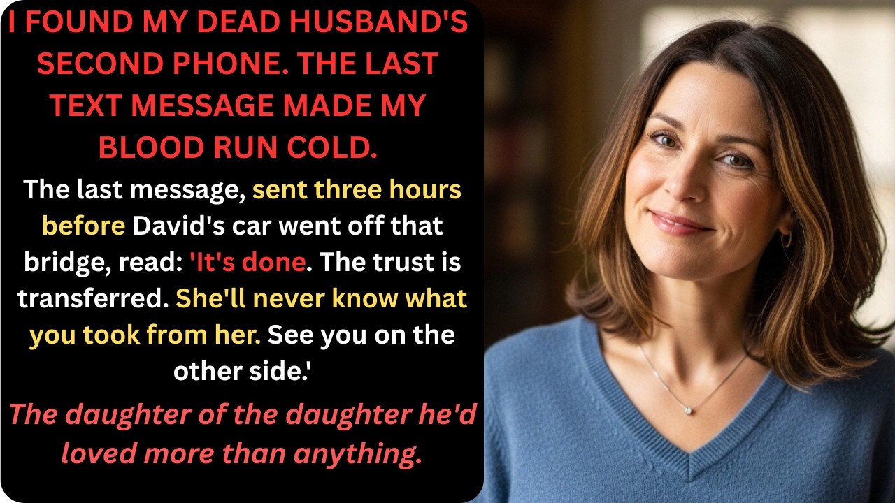 ''I Found My Dead Husband's Second Phone. The Last Text Message Made My Blood Run Cold.''