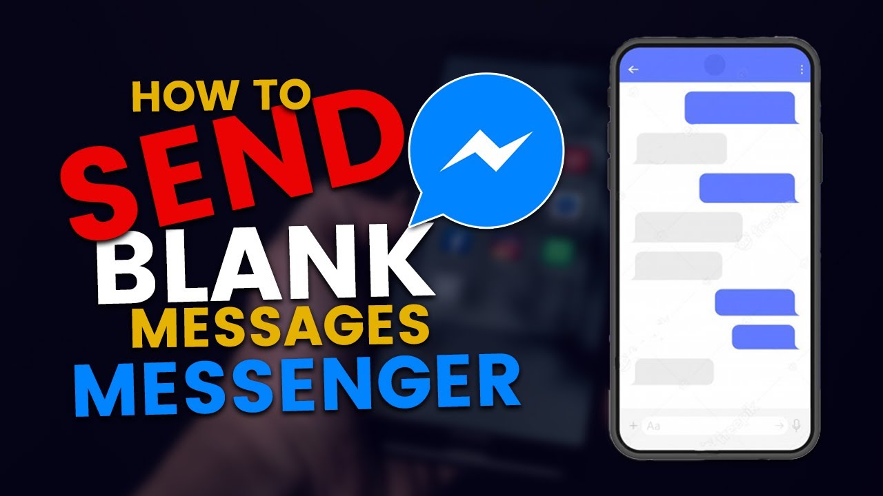 How to Send Blank Messages on  Messenger | Facebook Blank Comments iOS & Android [EASY TUTORIAL]