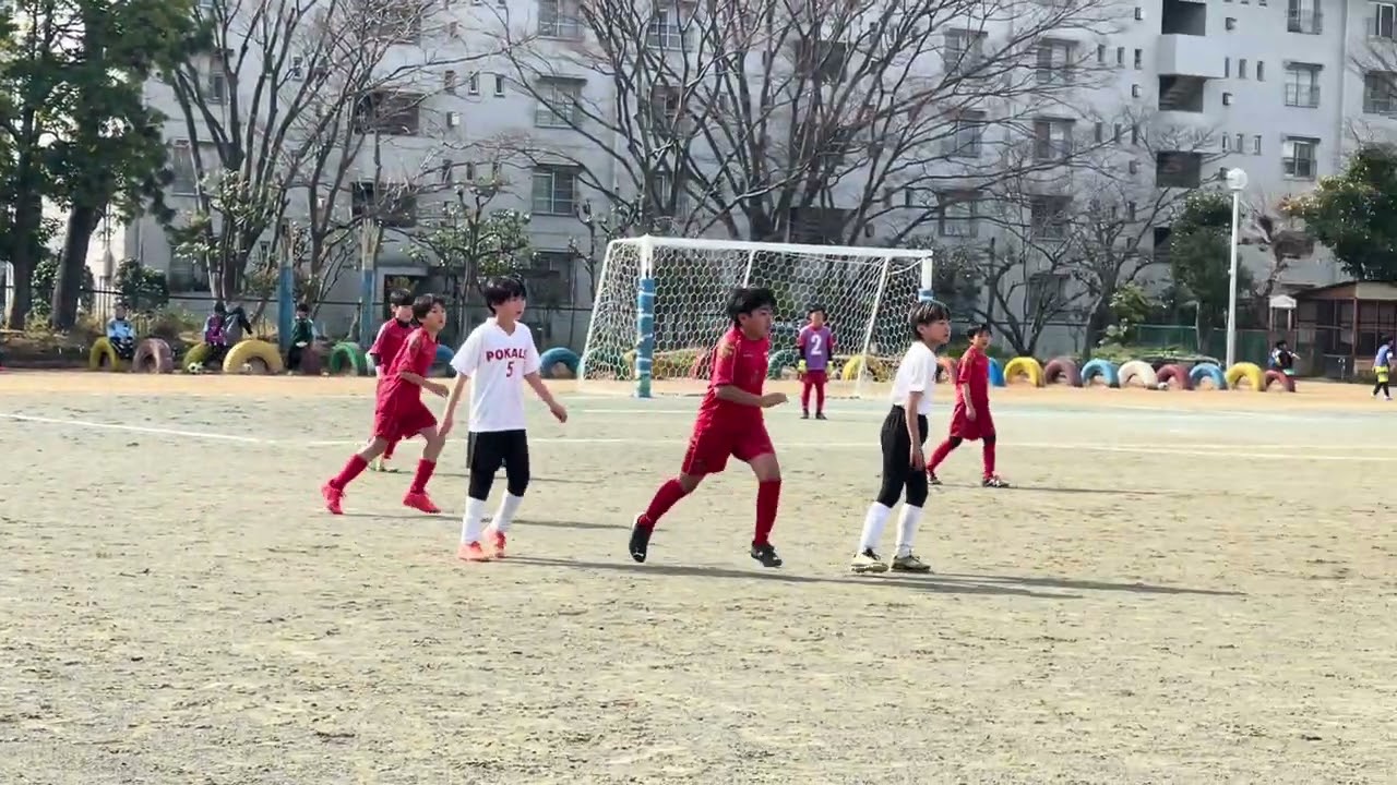 26.02.14  vs  稲毛FC  前半　U10コパカップ