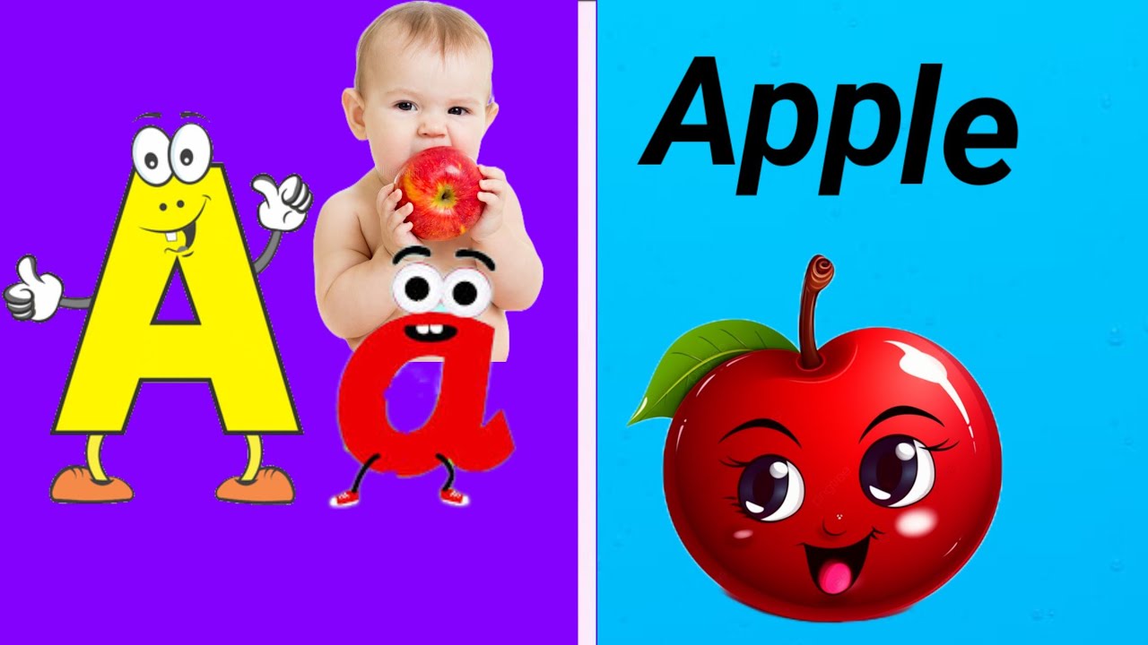 Alphabet Phonics Song - A is for Apple A is for Ant
