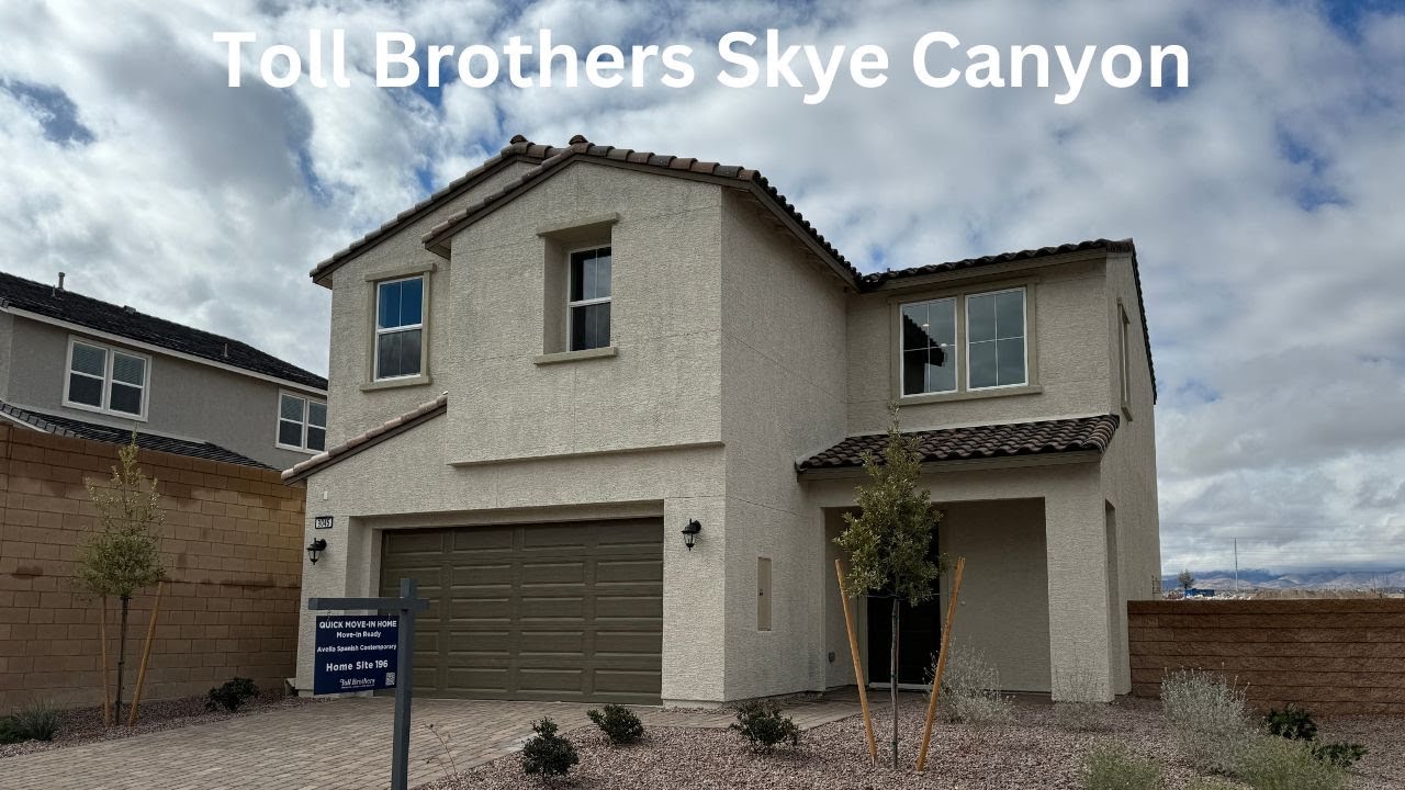 Luxury Homes For Sale Skye Canyon Las Vegas | Move In Ready - Paloma by Toll Brothers  2,263sf $629k