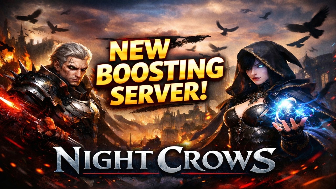 Night Crows - Boosting Server  / Partner Coupon available any amount of seeds