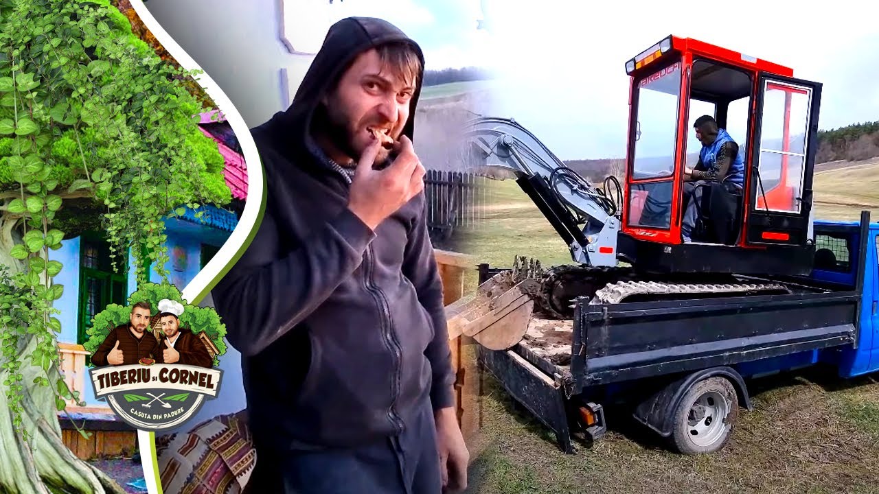 Am cumparat excavator pentru Casuta din Padure ! Tiberiu si Cornel !