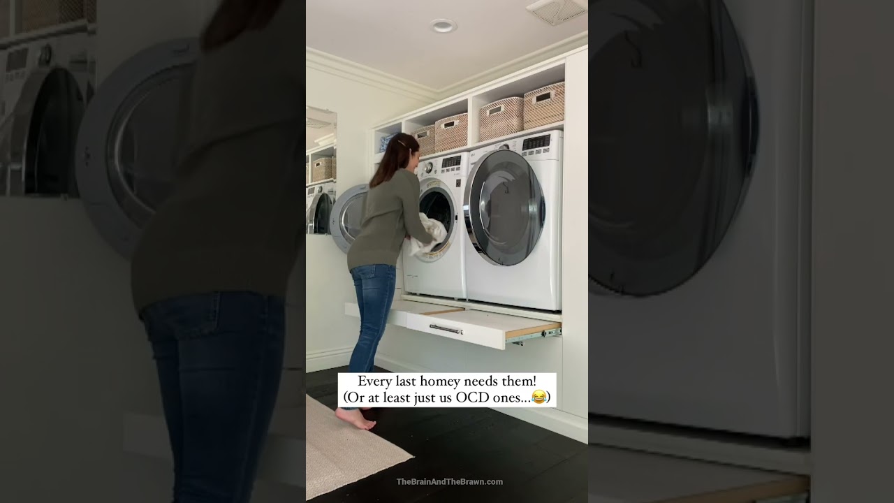 Shelf Esteem: The Only 3 Laundry Room Shelves You Need! (+ Free Link to Our Laundry Cabinet Plans!)