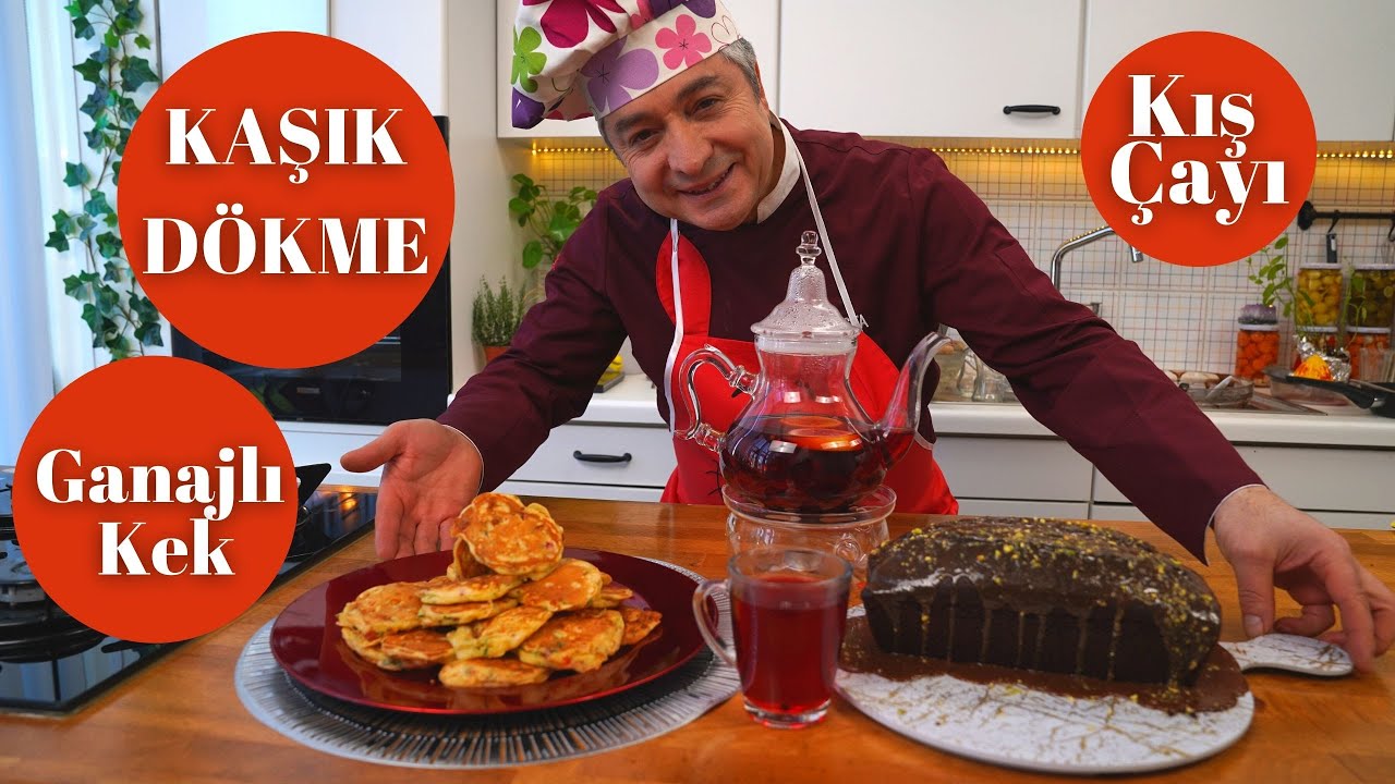 Canlı🌟 Pazar Kahvaltısı Çok Pratik Yumuşacık Kaşık Dökmesi🥞Çikolatalı Kek Tarifi Kış Çayı Tarifi