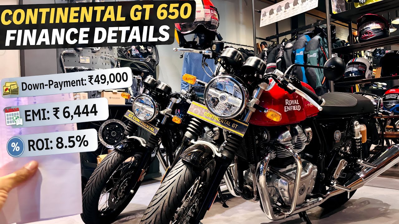 2026 Continental GT 650 On Road Price & Finance Details | EMI, Down Payment | Full Breakdown 