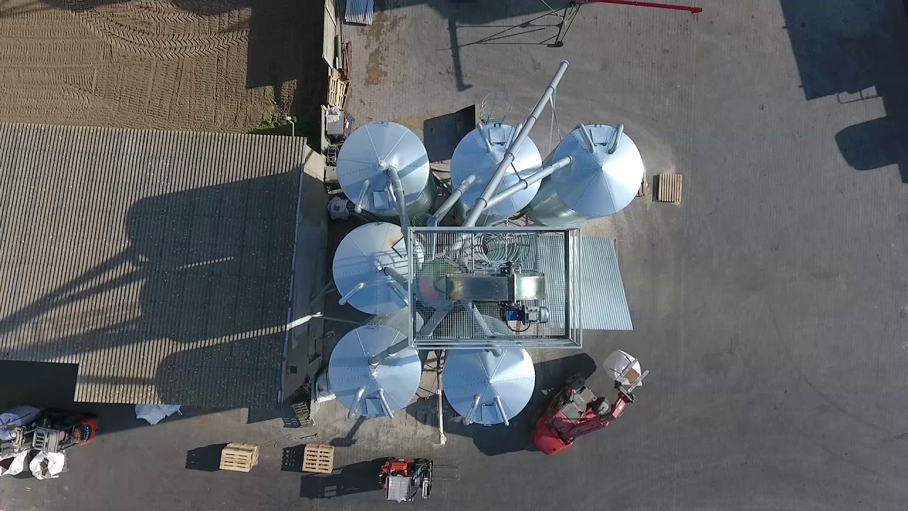 Przenośnik kubełkowy | Silosy AGOS 6x25t