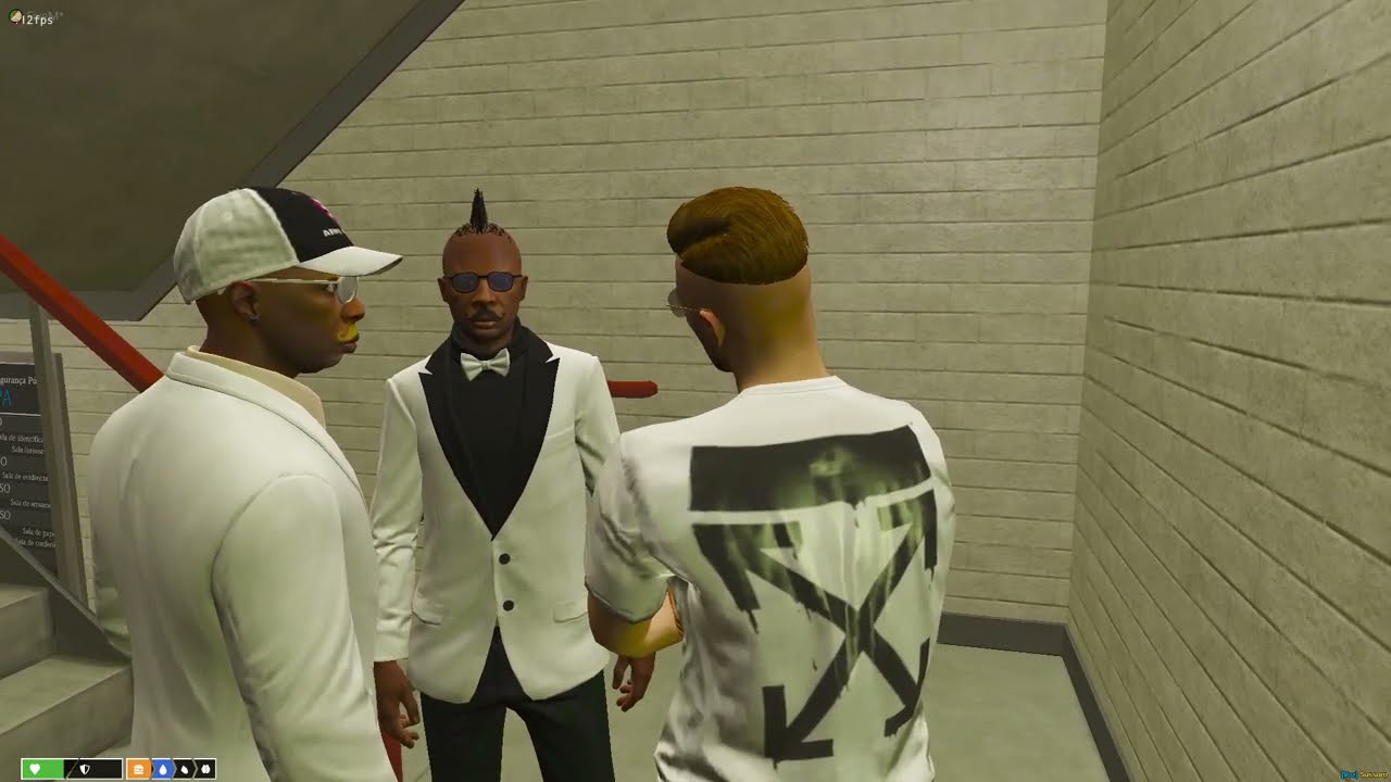 MAMBU (Jotaaah) CONVERSA COM YANNICK, BISNAGA & VANESSA *SO RIR | GTA V RP