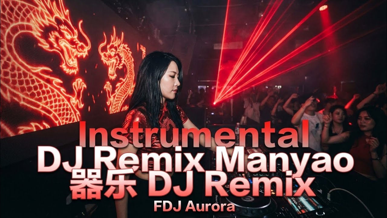 DJ Manyao Instrumental 2026. 中文电音 Nonstop Party Mix. Bass Boosted Night Drive EDM.