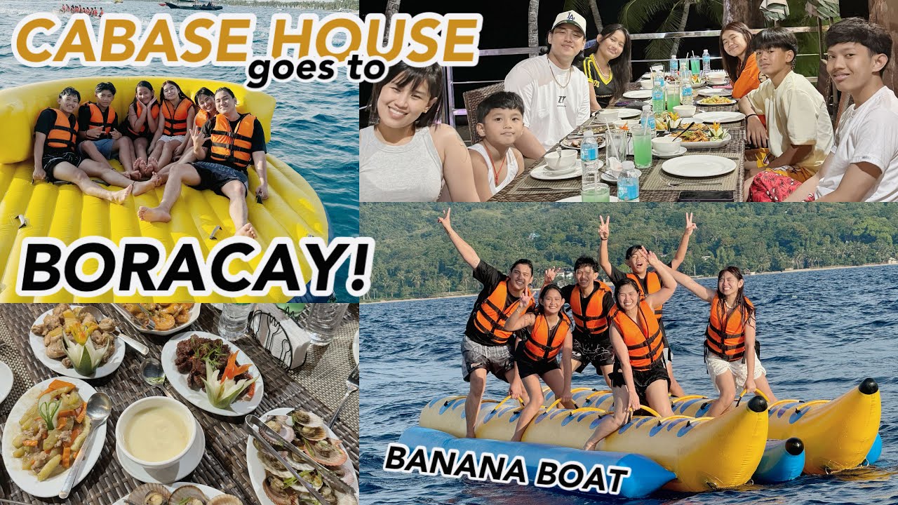 CABASE HOUSE goes to BORACAY! Part 5! (WE TRIED WATER ACTIVITIES!)