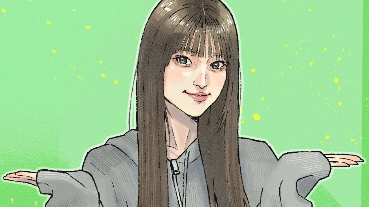 【イラストメイキング】櫻坂46 向井純葉 - Illustration Process -