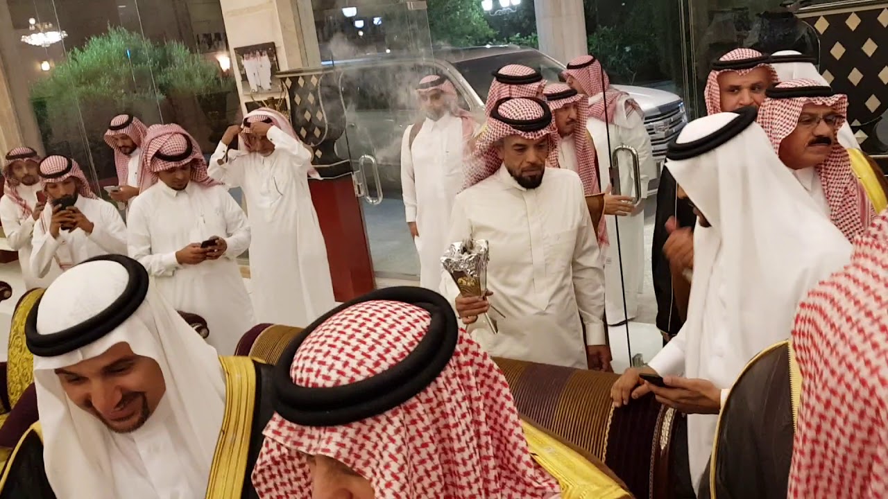 استقبال الامير احمد بن عبدالعزيز بمزرعة الشريف احمد بن سلطان الفعر