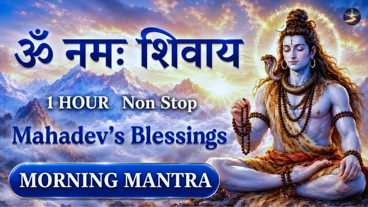 Om Namah Shivaya 1 Hour Chanting | Most Powerful Shiva Mantra for Peace & Protection