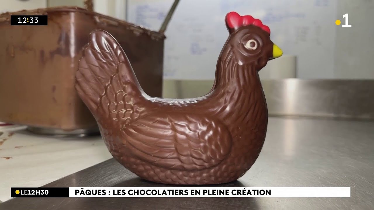 A trois semaines des fêtes de Pâques, les chocolatiers de La Réunion s’affèrent.