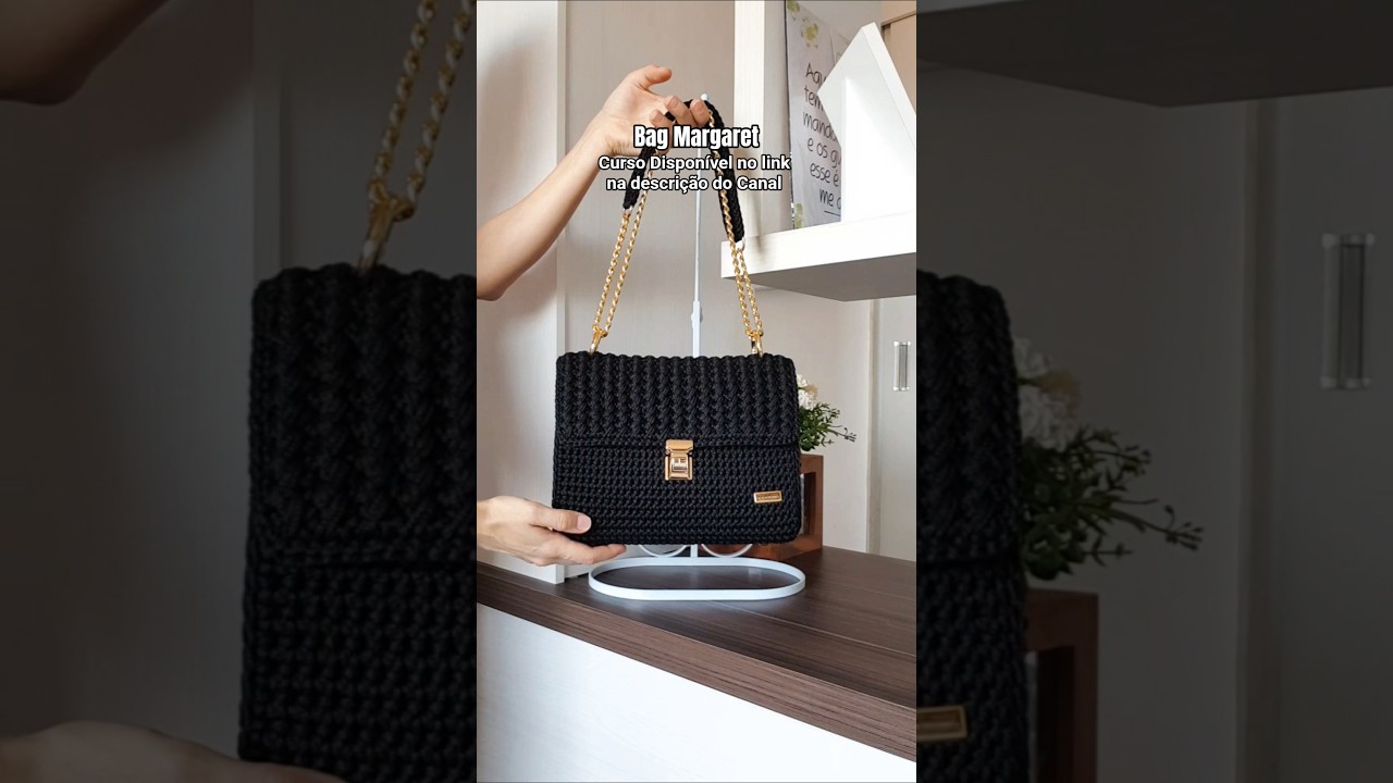 Aprenda essa bag linda e aprimore seu croch&ecirc; ainda mais com as nossas t&eacute;cnicas exclusivas! #crochet