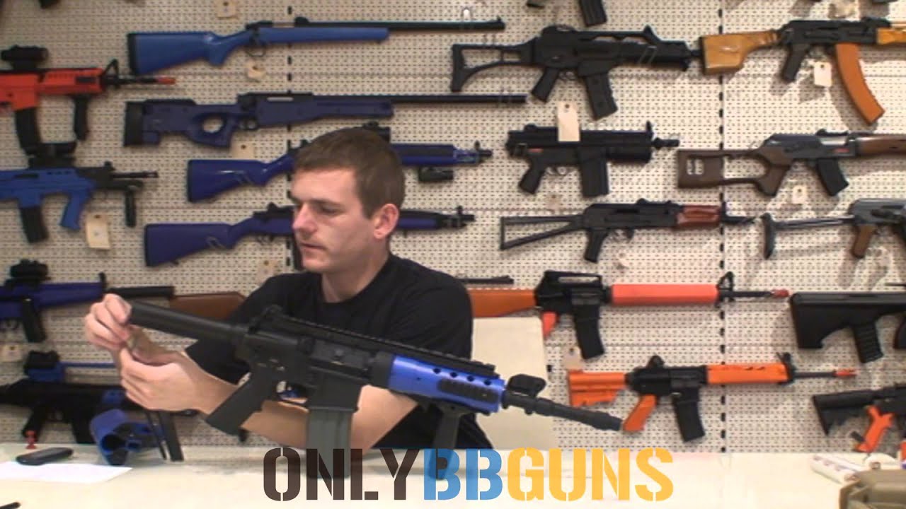 A&K PJ M4 Full Metal AEG Rifle Reviewed by onlyBBguns
