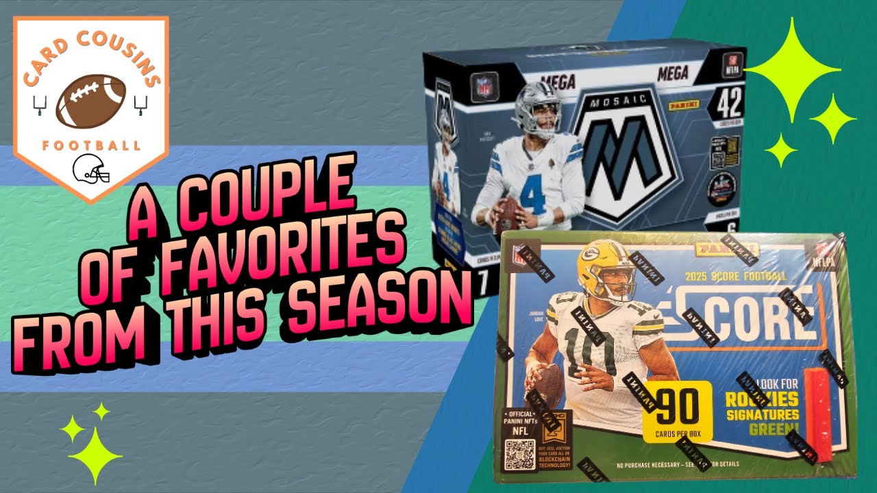 Having a MegaBlast with some favorites from the football season! Ripping Mosaic & Score 2025