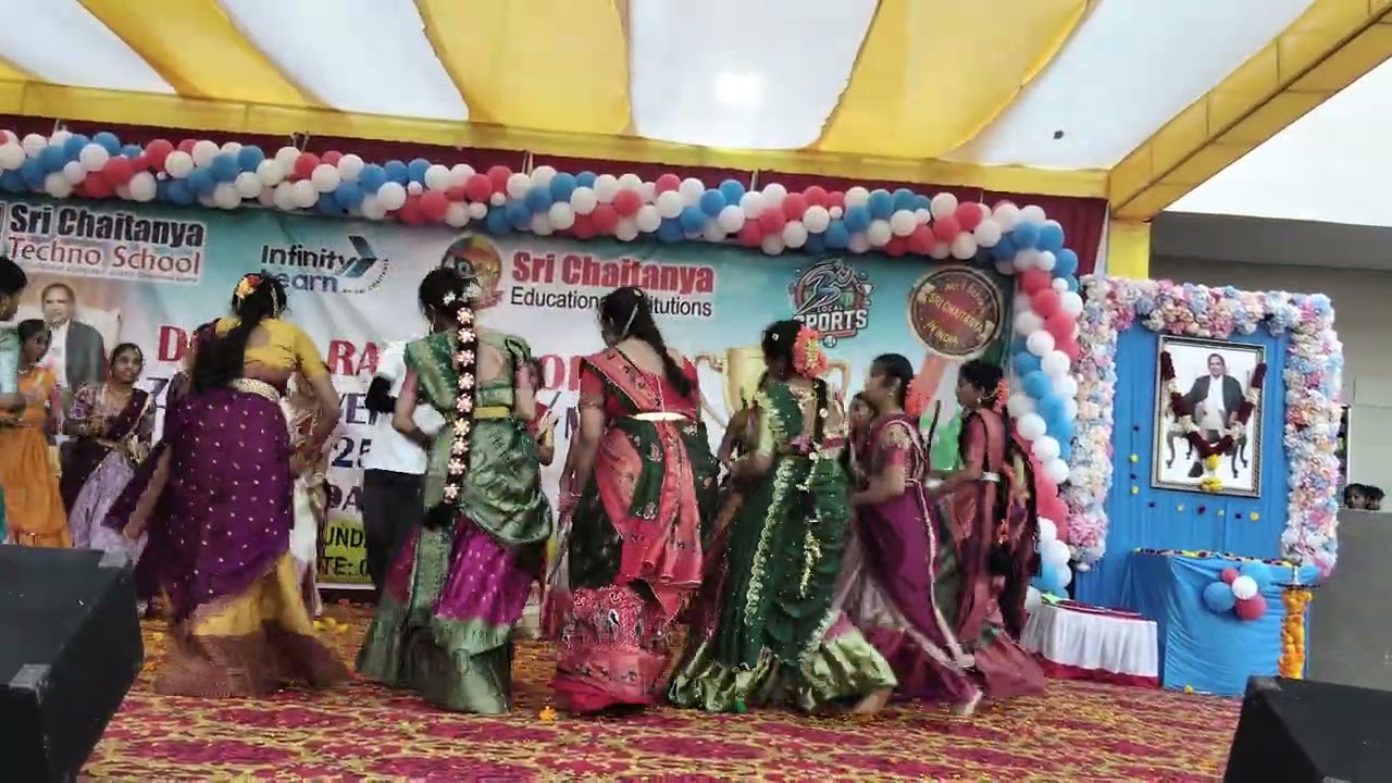 Sri chaithanya school sports meet lo kolatam 💥💥💥KADAPA-3 STUDENTS
