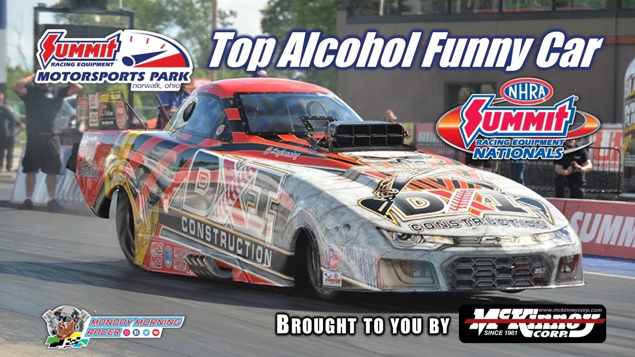 Top Alcohol Funny Car | NHRA Summit Racing Equipment Nationals | Summit Motorsports Park - Norwalk