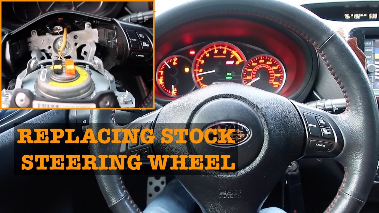 NRG Quick Release Steering Wheel How To Install & Air Bag Light Fix