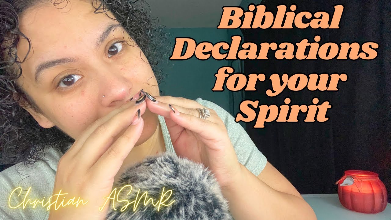 Biblical Declarations 🙏 Christian ASMR ✨