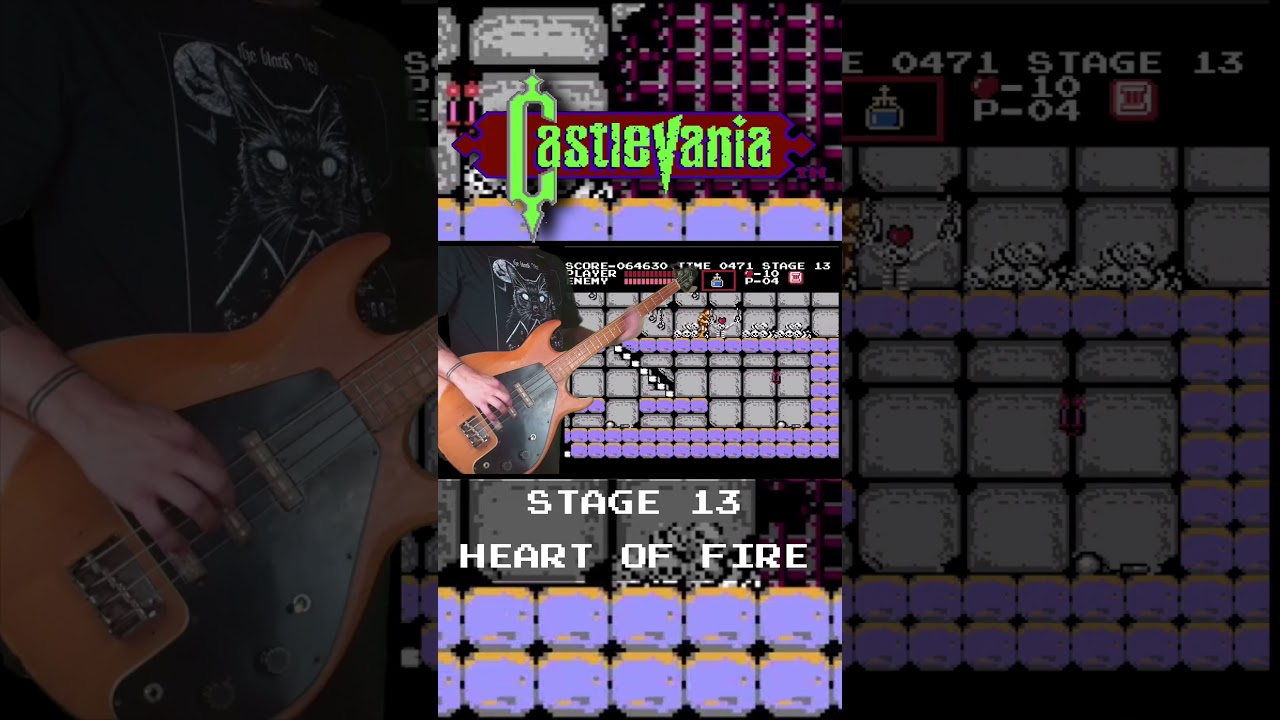 Castlevania (NES 1987) “HEART OF FIRE” 