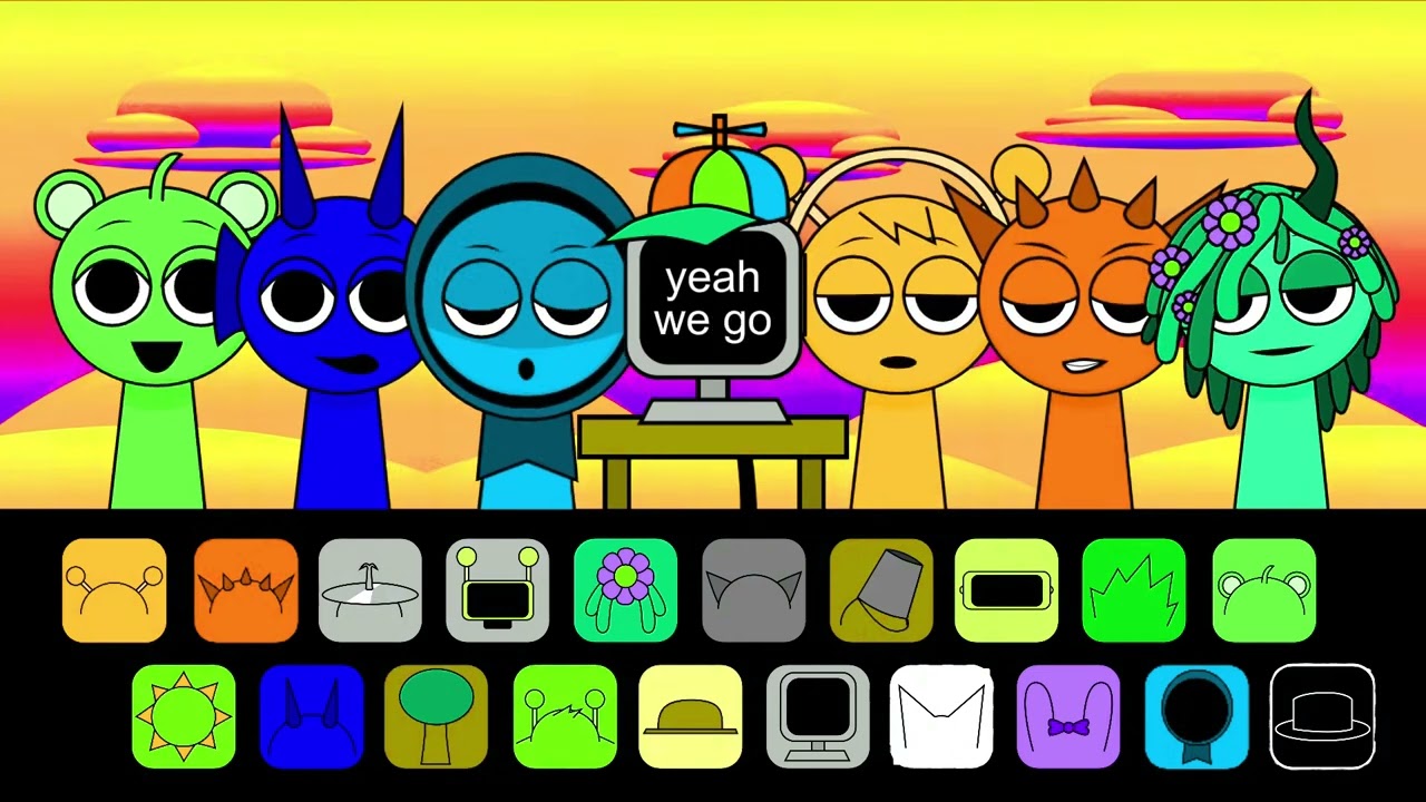 Incredibox Sprunki - LOUDER (MOD/COVER)