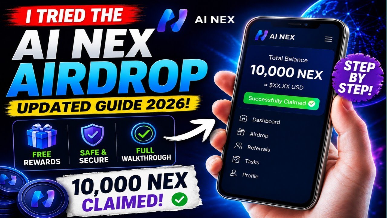Inside the AI NEX Airdrop Process (Updated Guide)