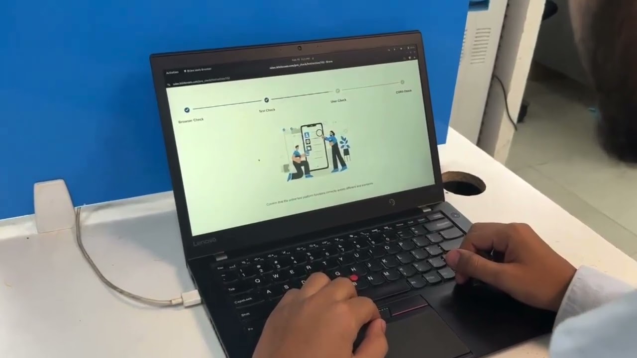Blink Proctor System pre-check Video