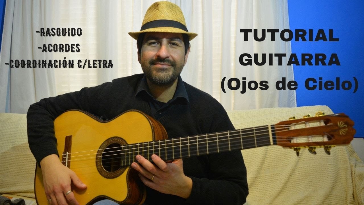 ojos de cielo tutorial guitarra