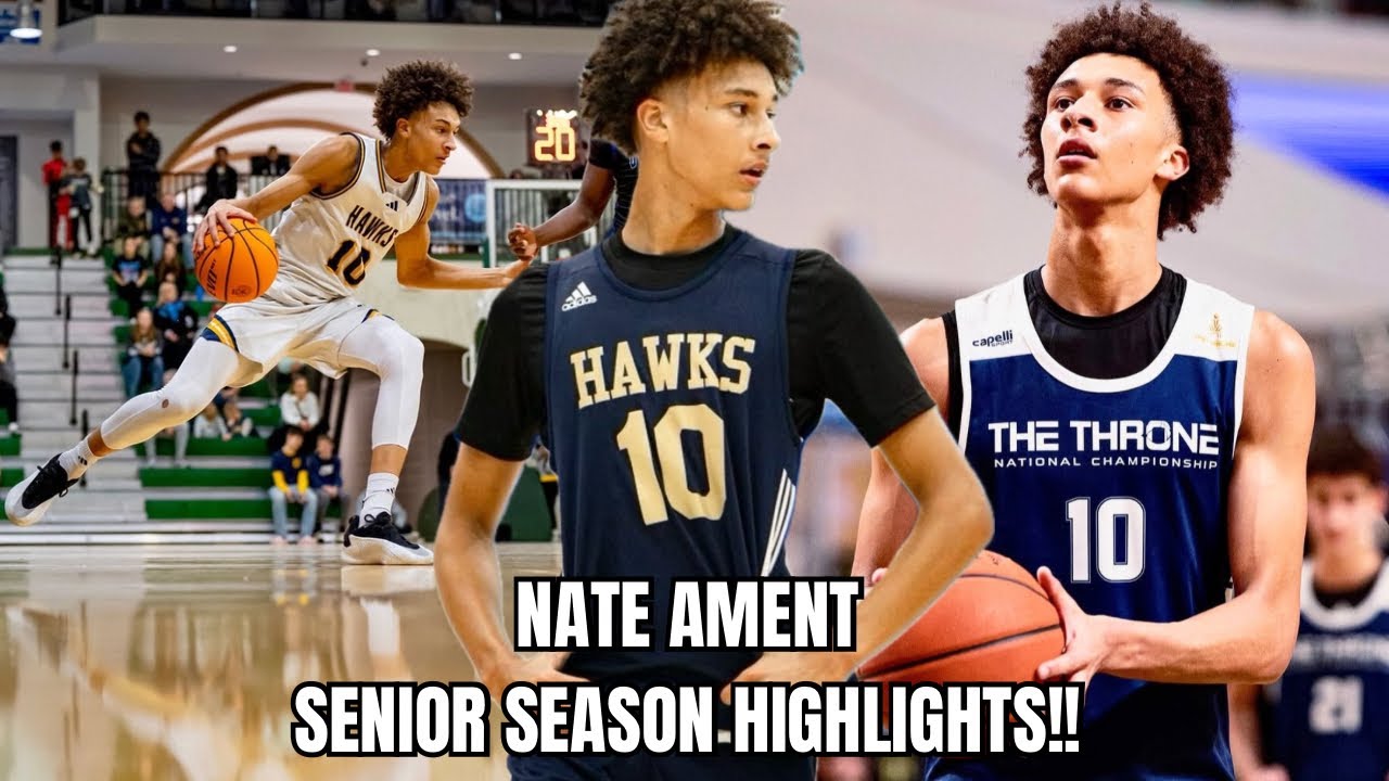 5⭐️ Nate Ament Senior Season Highlights!!! Tennessee Commit!!!