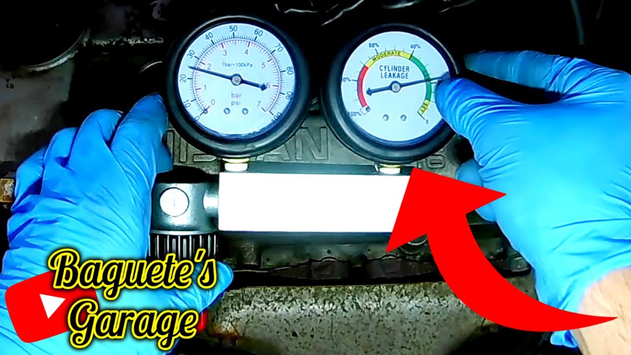 Teste Compressão Leak Down - DIY