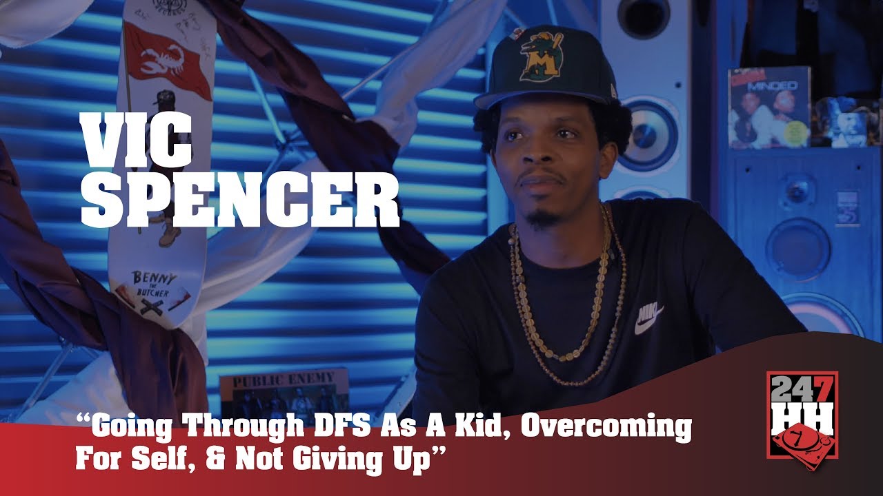 Vic Spencer - Being in a Group Home, Difficult Childhood & Not Giving Up (247HH EXCL)