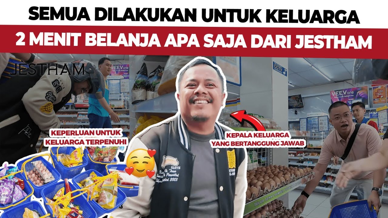 Belanja 2 menit yang mengubah perjuangan seorang ojol oleh JESTHAM