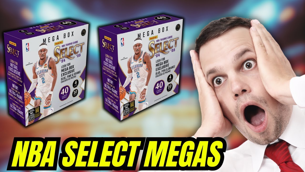 WOWEE! 👀 BRAND NEW! 2024-25 Select Basketball Mega Box Review!