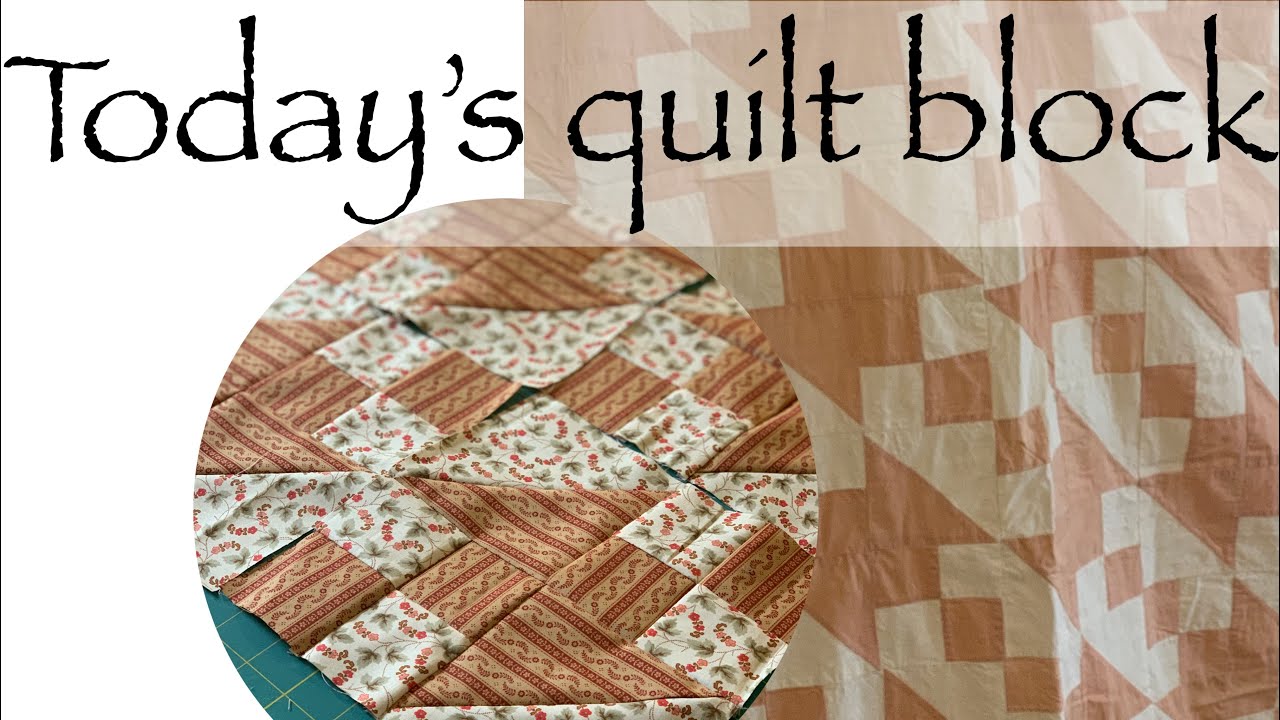 Vintage inspired | quilt block | buckeye beauty | sew along with me