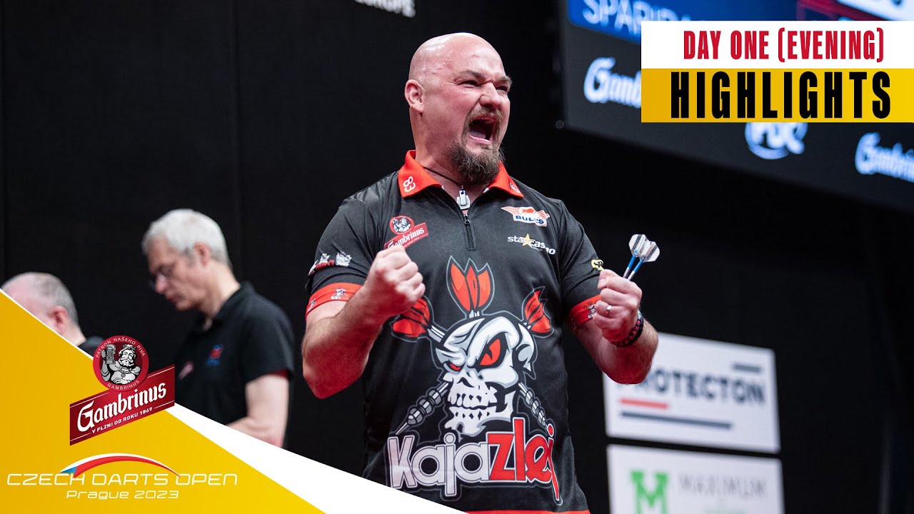 SUPER SEDLACEK! Day One Evening Highlights | 2023 Czech Darts Open