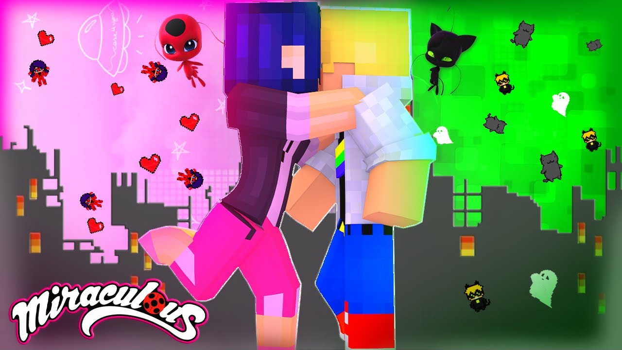 Minecraft: ADRIEN E MARINETTE ESTÃO NAMORANDO!! - #39 MIRACULOUS AS AVENTURAS DE LADYBUG E CAT NOIR