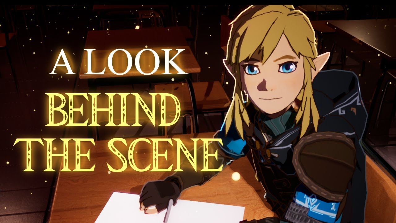 ⭐ЗАКУЛИСЬЕ &mdash; процесс создания моих анимаций по Zelda