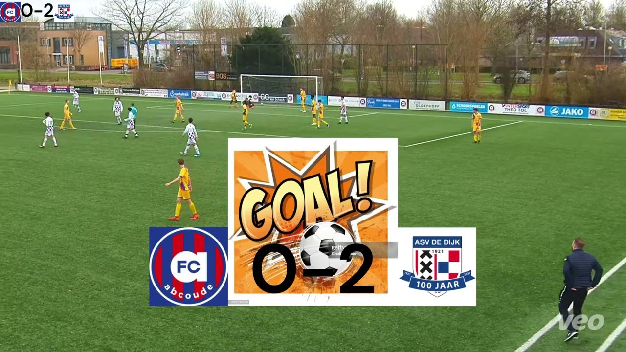 Keeper Sergio FC Abcoude O16-1 - DE DIJK O16-1 Divisie 6