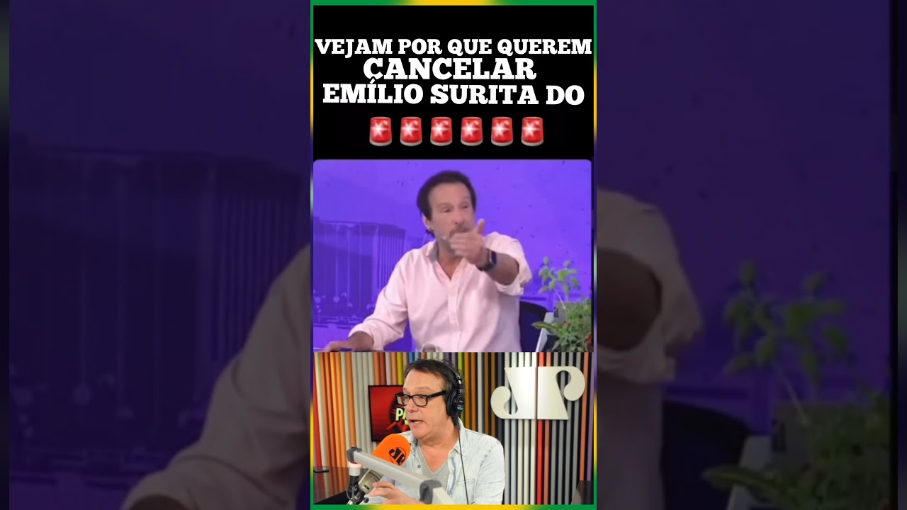 POR QUE QUEREM CANCELAR EMILIO SURITA DO PANICO?? #emiliosurita #panico