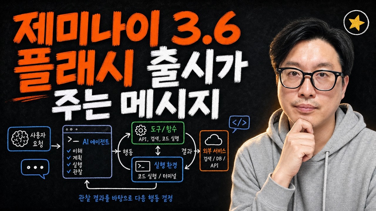 제미나이 3.6 플래시 출시｜AI 경쟁 기준이 바뀌었다