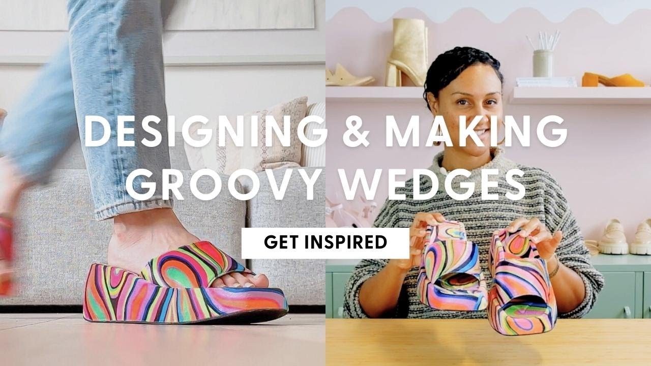 Making Groovy Platform Wedges with Tara Khorzad | MAKE SHOES WITH ME | Shoemaking Tutorial