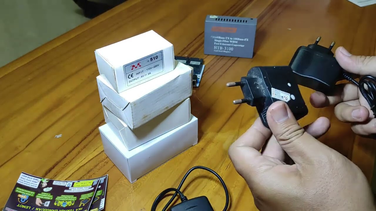 Review Adaptor HTB Power supply 5v, 12v bandel tahan lama
